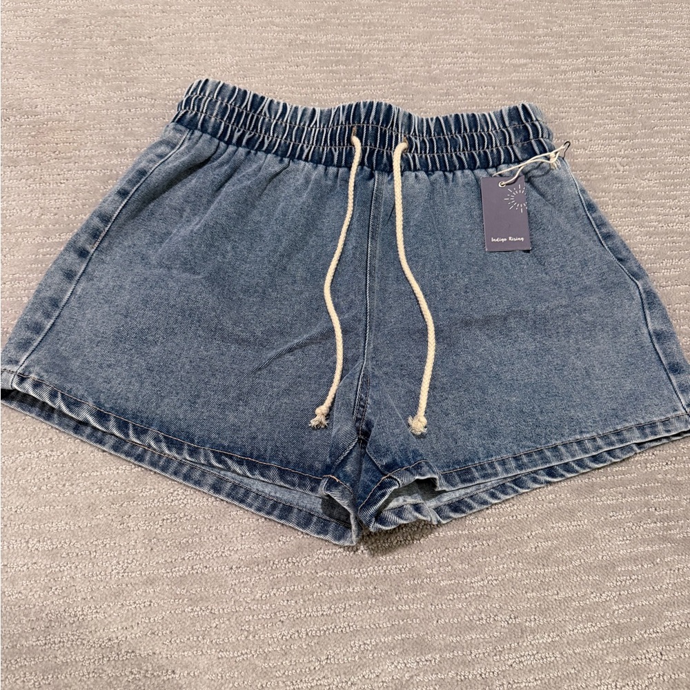 Denim Blue Women's Shorts